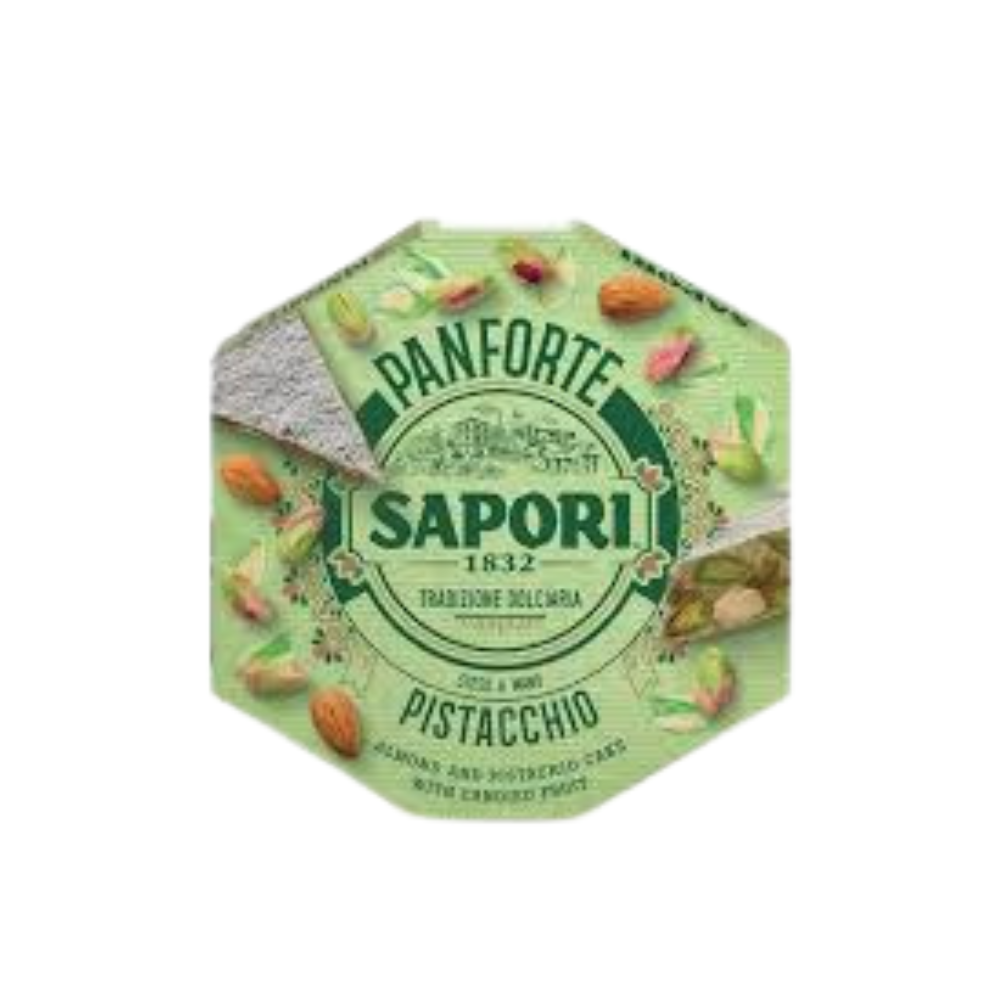 Sapori migdolų ir pistacijų pyragas su cukruotais vaisiais, 280 g.