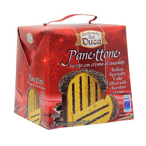Del Duca Panettone pyragas su šokolado kremu, 750g