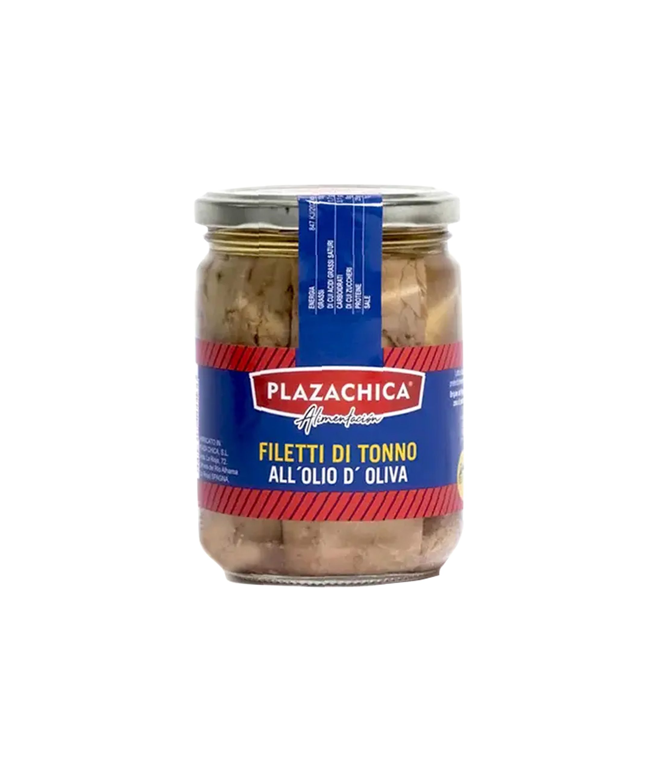 Plazachica tuno filė alyvuogių aliejuje, 400g